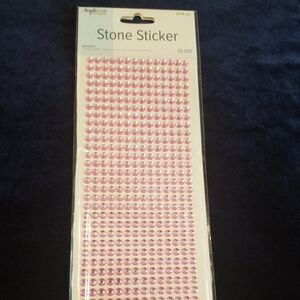 Hands Craft Stone Stickers Pink 504 pcs